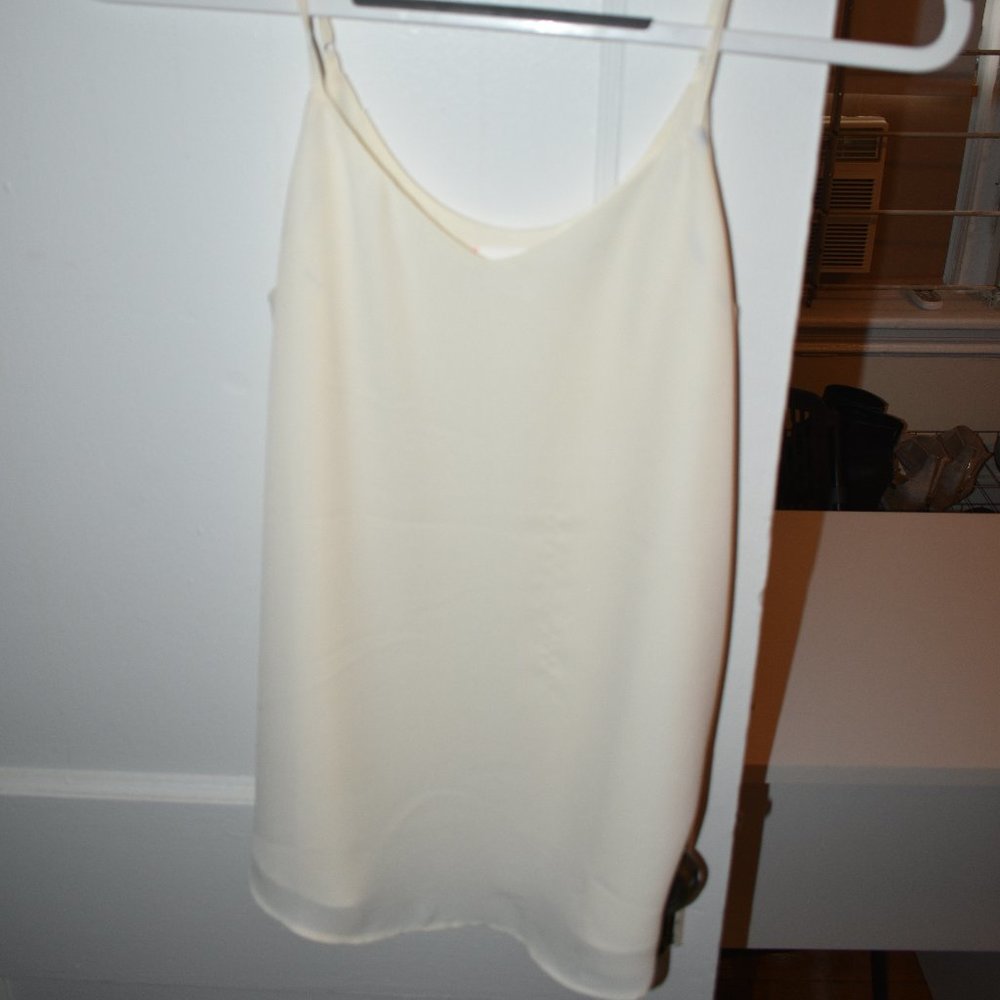 Cream Tank Blouse
